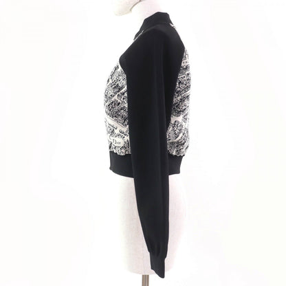 Christian Dior Cardigan 324V50Am505 Rayon Black Plan De Paris 40