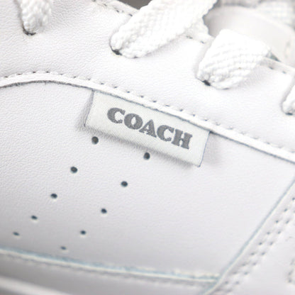 Coach Low Cut Sneakers C8975 Leather White Citysole Coat 25