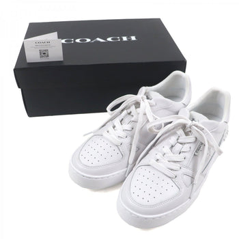 Coach Low Cut Sneakers C8975 Leather White Citysole Coat 25