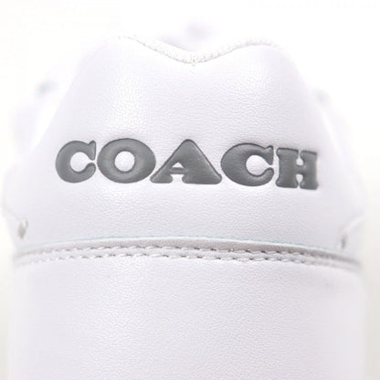 Coach Low Cut Sneakers C8975 Leather White Citysole Coat 25