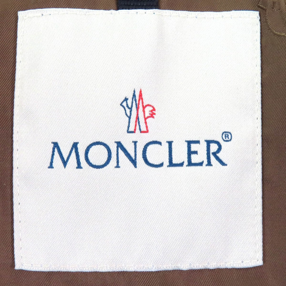 Moncler Down Coat Polyester Brown Type Clematite Clematis
