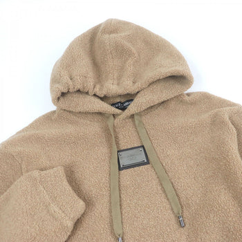 Dolce&Gabbana Hoodie F9N83T Wool Beige Xs