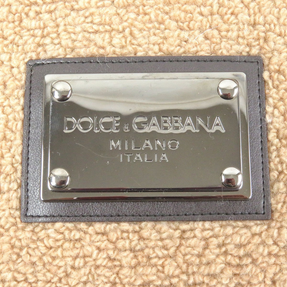 Dolce&Gabbana Hoodie F9N83T Wool Beige Xs