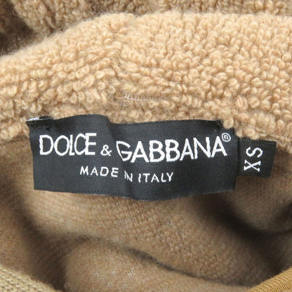 Dolce&Gabbana Hoodie F9N83T Wool Beige Xs