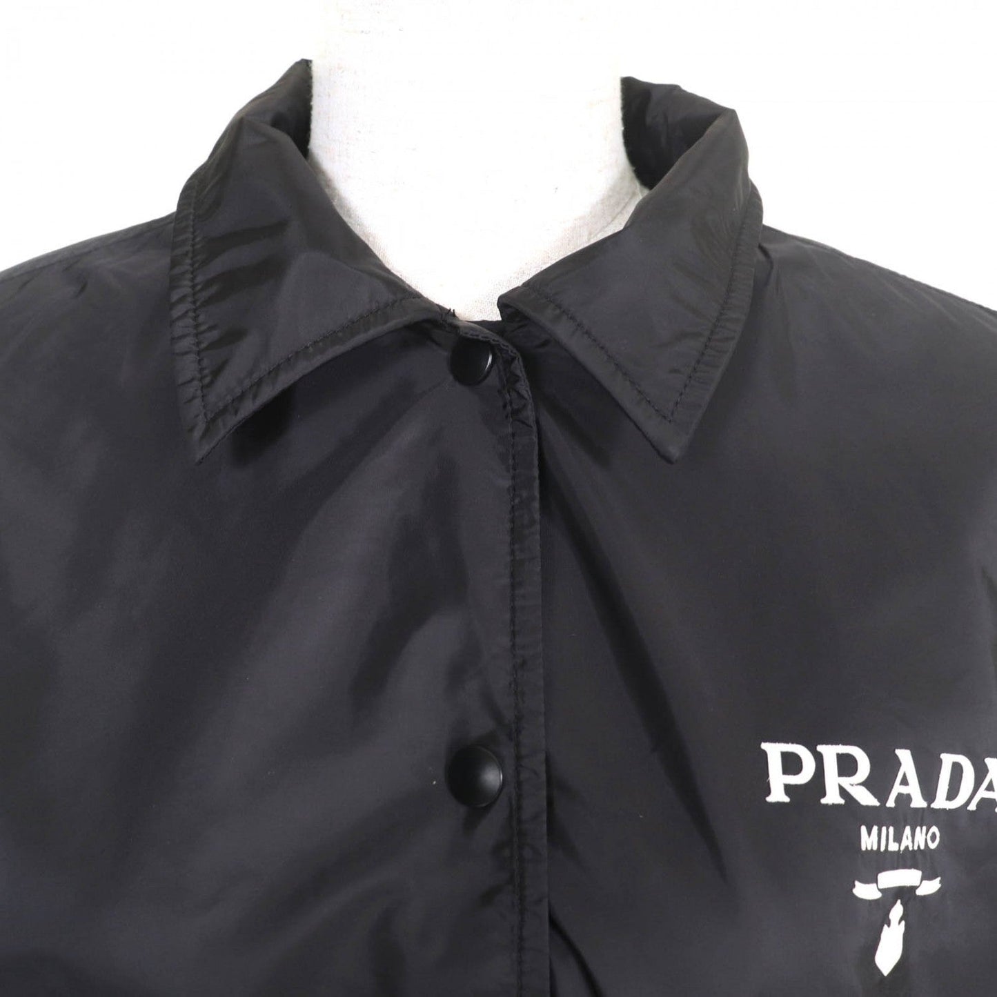 Prada Nylon Jacket 29Z021 Recycled Polyamide Black 40