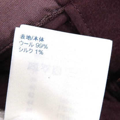 Louis Vuitton Mini Skirt 1A90Z6 Wool Brown Gray Monogram Martin Girl 34