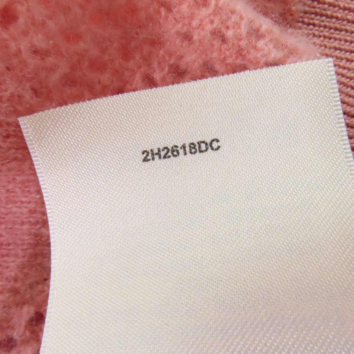 Hermes Knit 2H2618Dc Wool Pink 34