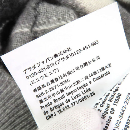 Miumiu Vest Mmv106 Cashmere Gray Type 38
