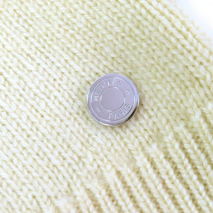 Hermes Knit 2H2603D1 Cashmere Yellow Type 38