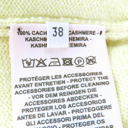 Hermes Knit 2H2603D1 Cashmere Yellow Type 38