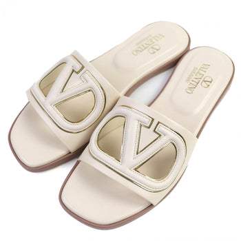 Valentino Garavani Sandals 4W2S0Ib0 Leather Ivory Antique Brass 35