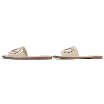 Valentino Garavani Sandals 4W2S0Ib0 Leather Ivory Antique Brass 35
