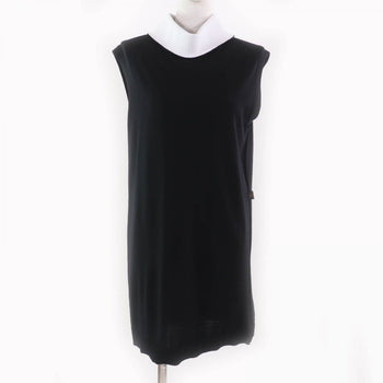 Louis Vuitton One Piece Wool Black White Xs