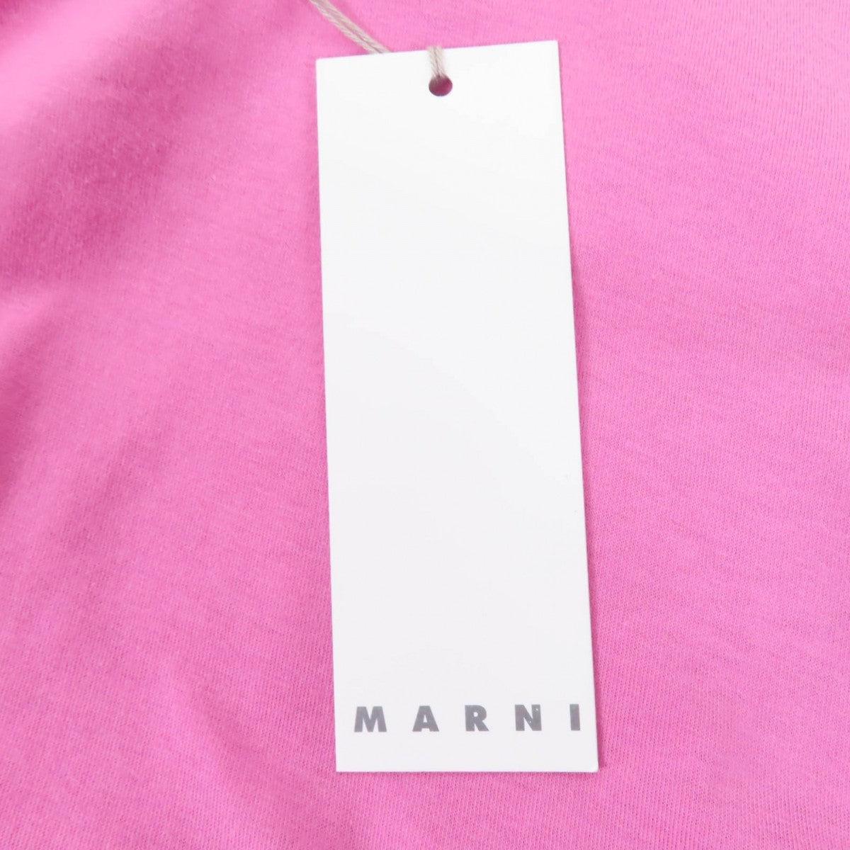 Marni Short Sleeve T-Shirt Cotton Pink Navy 42