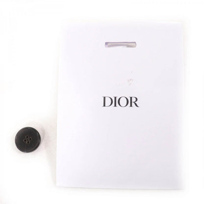 Christian Dior Short Sleeve Shirt 241V29A6845 Silk White Multicolor 40
