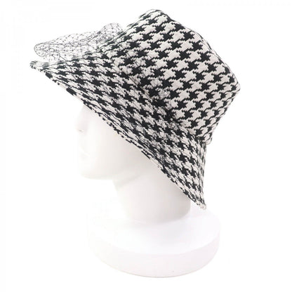 Christian Dior Hat 04Mon924G153 Polyester Black White 58