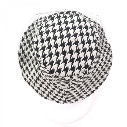 Christian Dior Hat 04Mon924G153 Polyester Black White 58