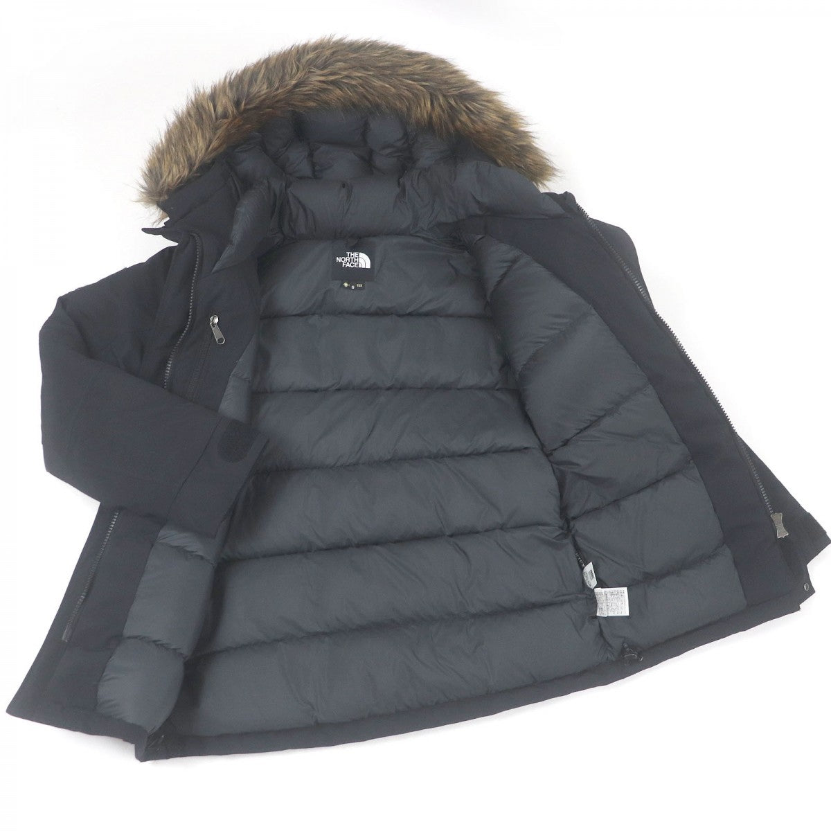 The North Face Down Jacket Nd91807 Nylon Black Antarctika Parka S