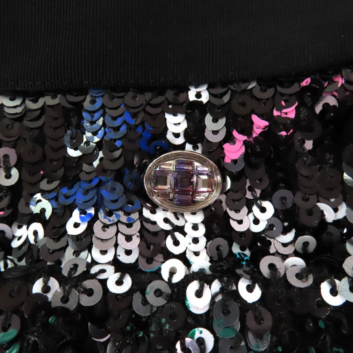Chanel Skirt 22A P73122 Polyester Multi 36