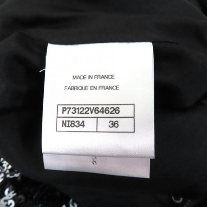 Chanel Skirt 22A P73122 Polyester Multi 36
