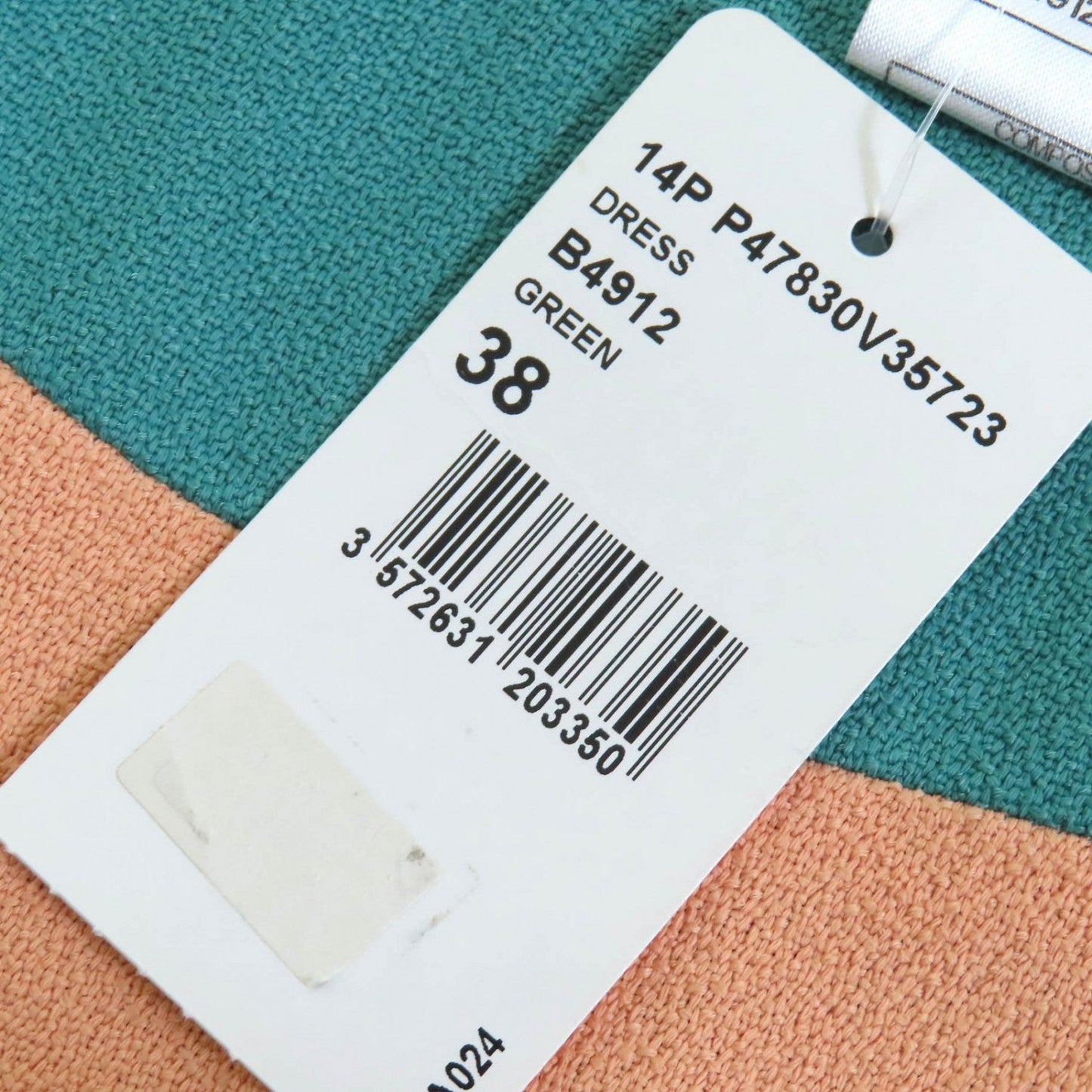 Chanel Tunic P47830 Viscose Green Beige Type Blue 38