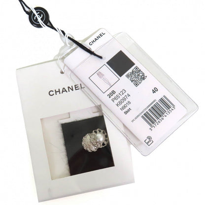 Chanel Mini Skirt 20B P65123 Alpaca Black Silver 40