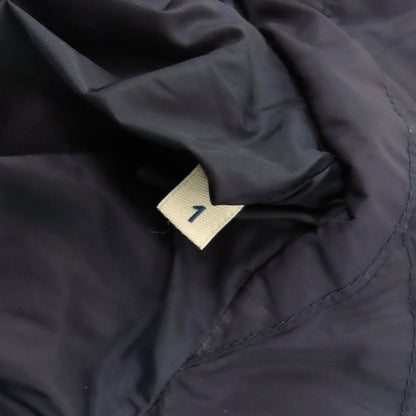 Moncler Down Coat Nylon Navy Flammette 1