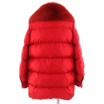 Moncler Down Jacket Nylon Red Mesange 1