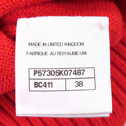 Chanel Knit P57305 Cashmere Red 38