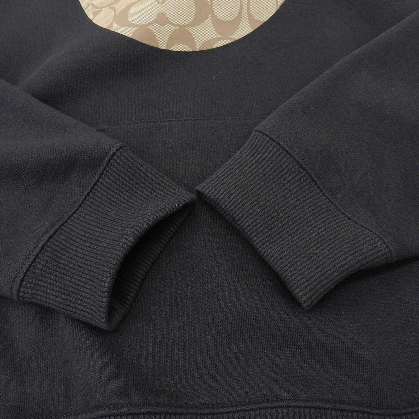 Coach Hoodie Cotton Black Small 160/88A