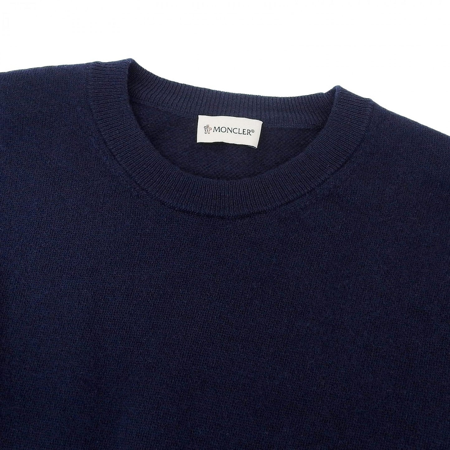Moncler Knit Wool Navy Girocollo M