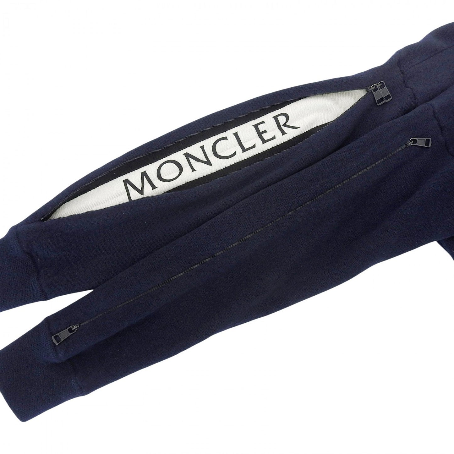 Moncler Knit Wool Navy Girocollo M