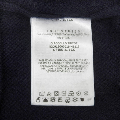 Moncler Knit Wool Navy Girocollo M