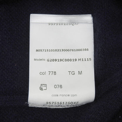 Moncler Knit Wool Navy Girocollo M