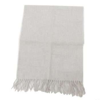 Hermes Scarf Cashmere Light Gray