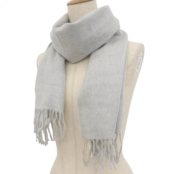 Hermes Scarf Cashmere Light Gray