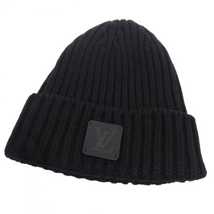 Louis Vuitton Knit Cap M79370 Wool Black Epi Beanie Epi