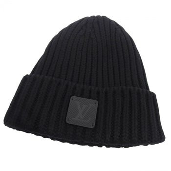 Louis Vuitton Knit Cap M79370 Wool Black Epi Beanie Epi