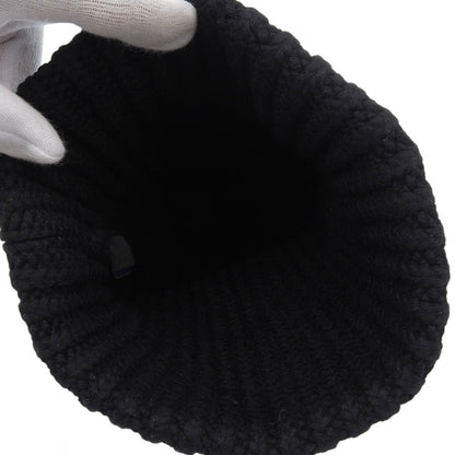 Louis Vuitton Knit Cap M79370 Wool Black Epi Beanie Epi