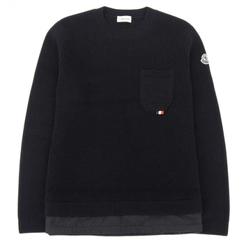 Moncler Knit Wool Black Maglione S