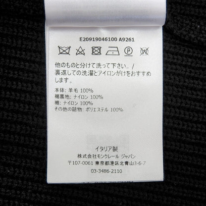 Moncler Knit Wool Black Maglione S