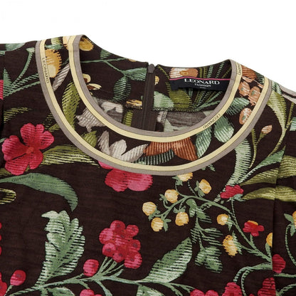 Leonard Fashion Cut Wool Brown Multi Ll