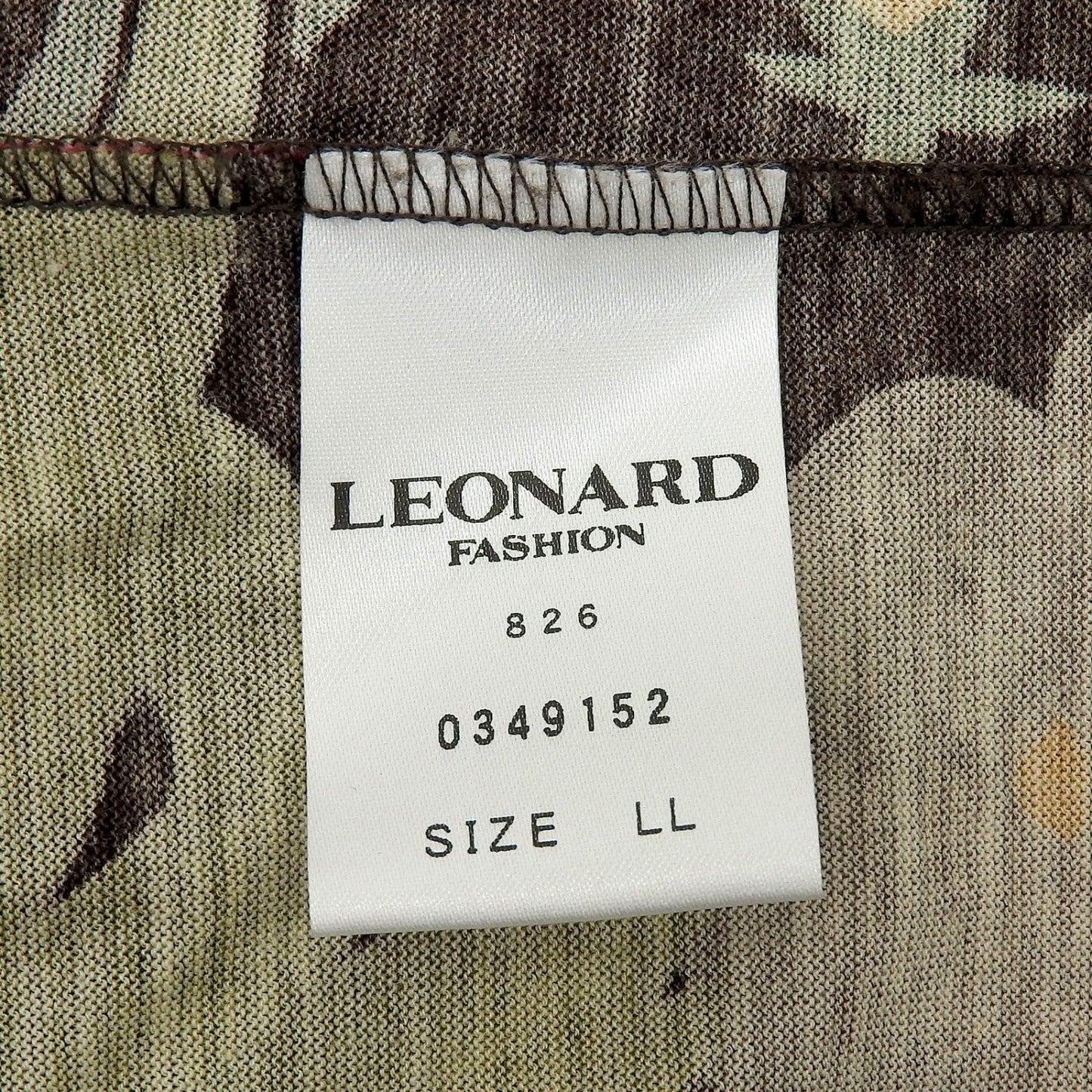 Leonard Fashion Cut Wool Brown Multi Ll