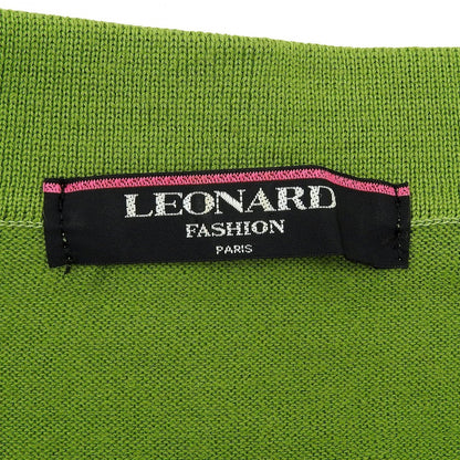 Leonard Fashion Cardigan Hair Green Mulch M