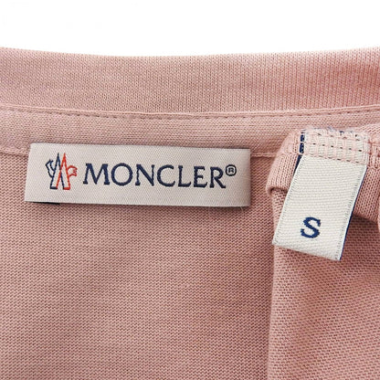Moncler Short Sleeve T-Shirt Cotton Pink T-Shirt S