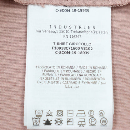 Moncler Short Sleeve T-Shirt Cotton Pink T-Shirt S