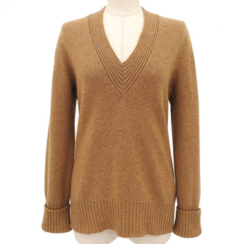 Hermes Knit Cashmere Light Brown Me