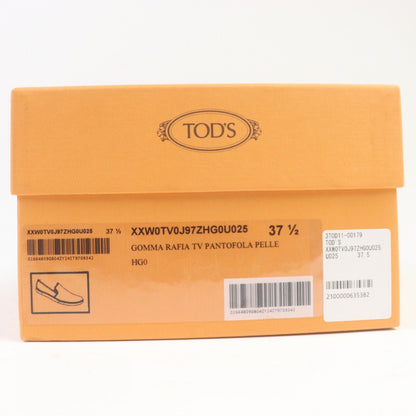 Tods Slip-On Xxw0Tv0J97Zhg0U025 Suede Leather Light Blue 37.5