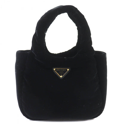 Prada Shoulder Bag 1Ba410 Velvet Black