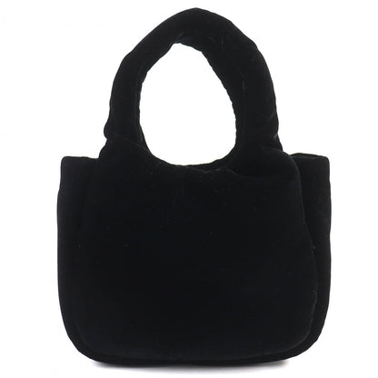 Prada Shoulder Bag 1Ba410 Velvet Black